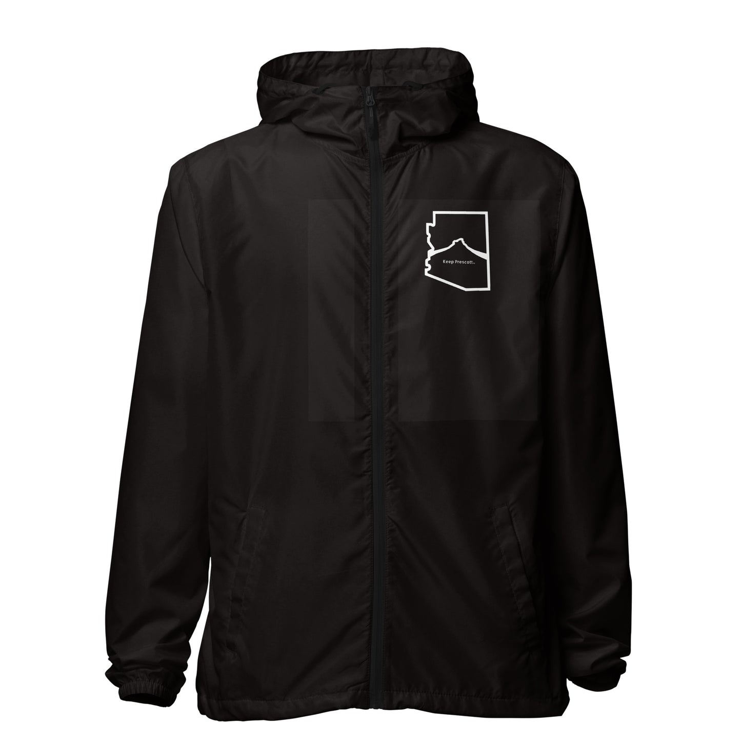 KEEP PRESCOTT™ Unisex lightweight zip up windbreaker